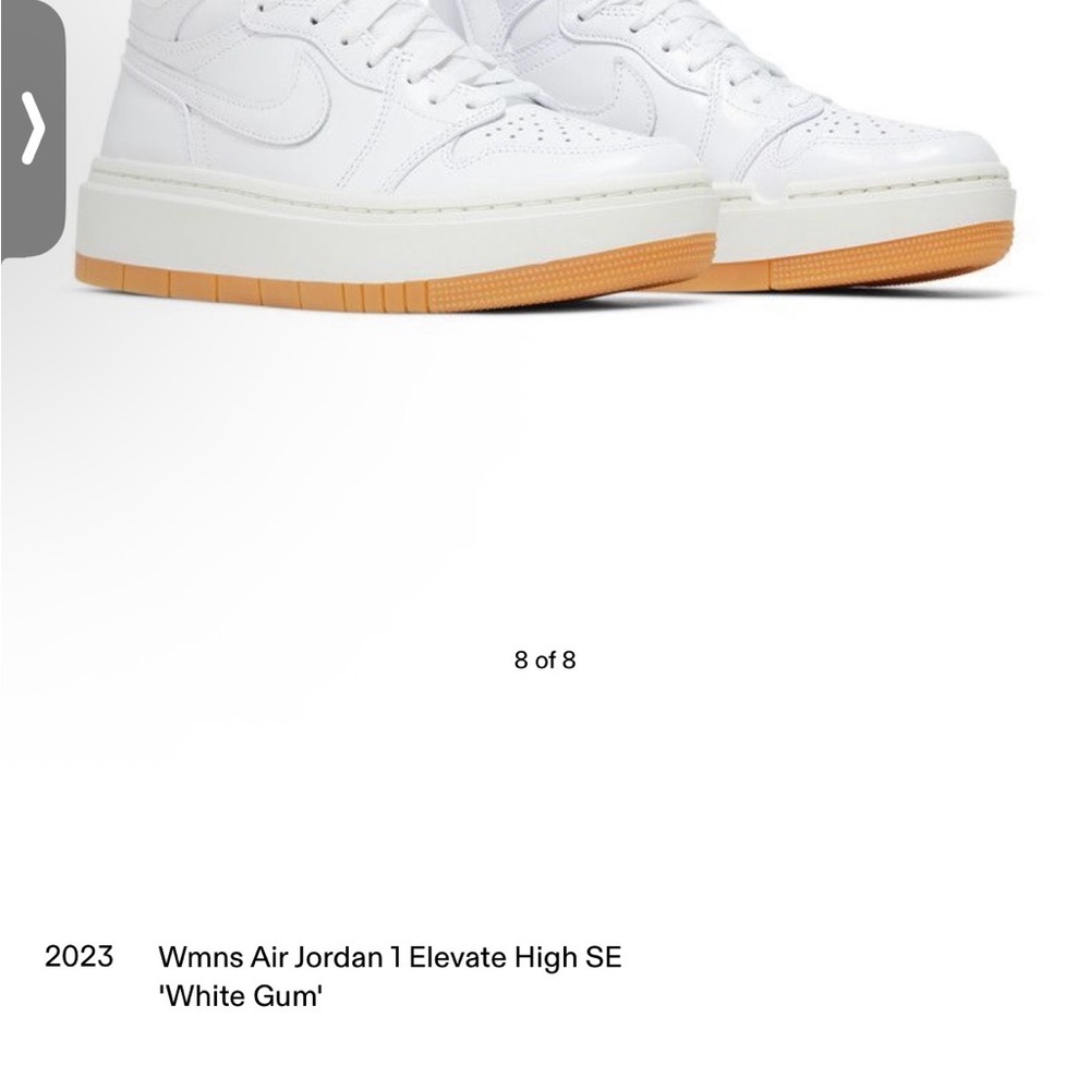 Jordan Wmns Air Jordan 1 Elevate High SE White Gum